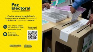 Código QR de la Procuraduría para denuncias electorales