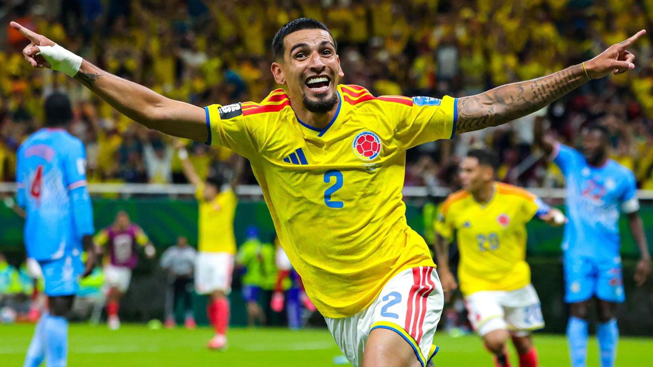 Colombia vence a RD Congo y clasifica a dieciseisavos