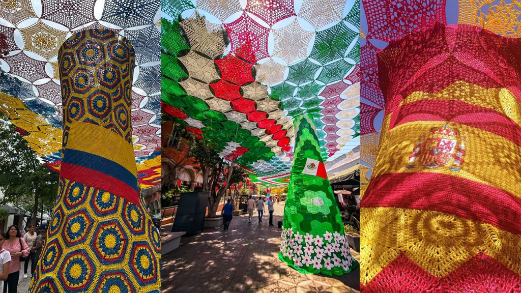 El "Cielo Tejido", una monumental bienvenida cultural al Mundial 2026 en Sapopan.