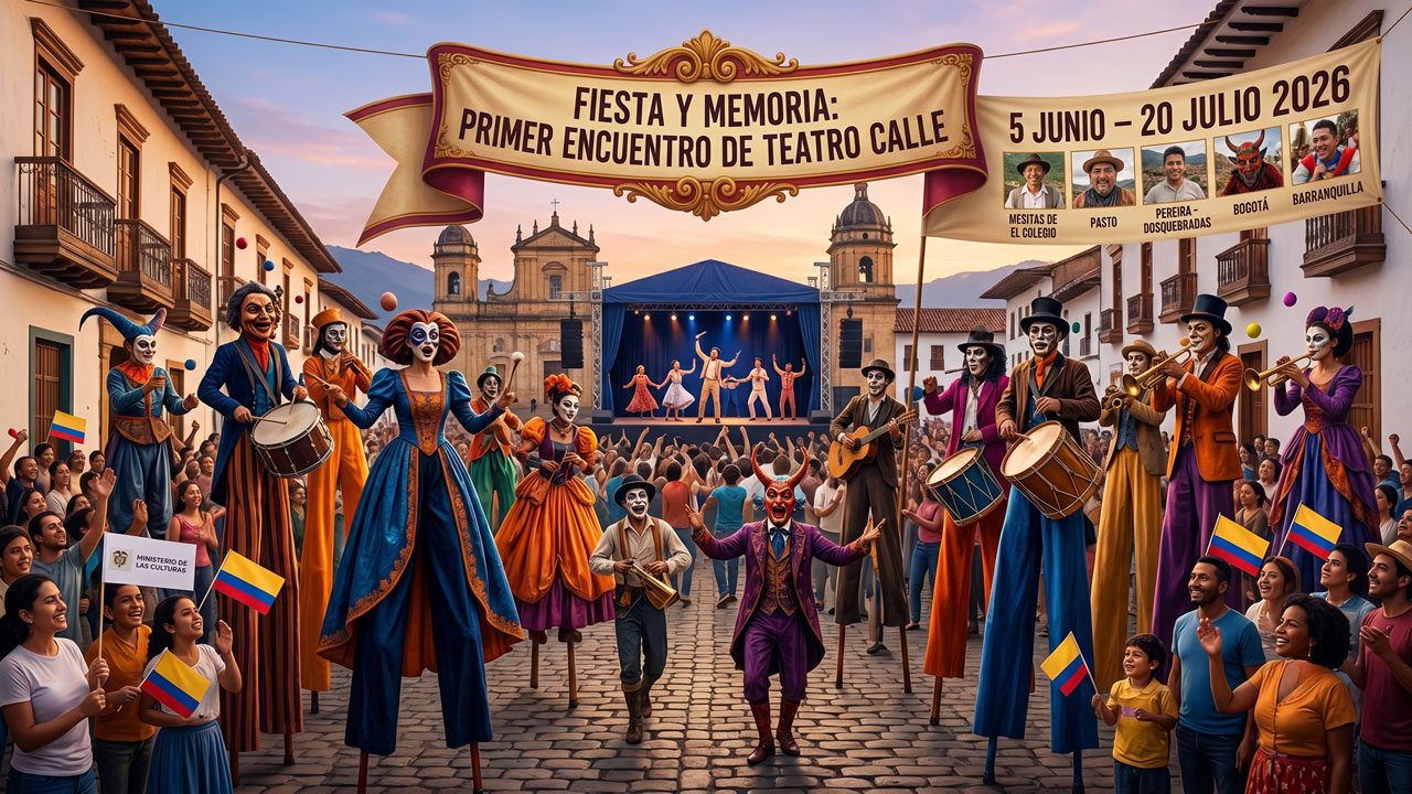Fiesta y memoria: Primer Encuentro de Teatro Calle