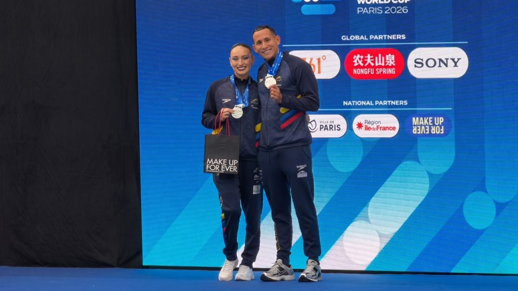 Histórico bronce en natación artística para Colombia