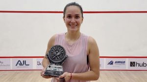 Lucía Bautista, brillante subcampeona del Curitiba Open