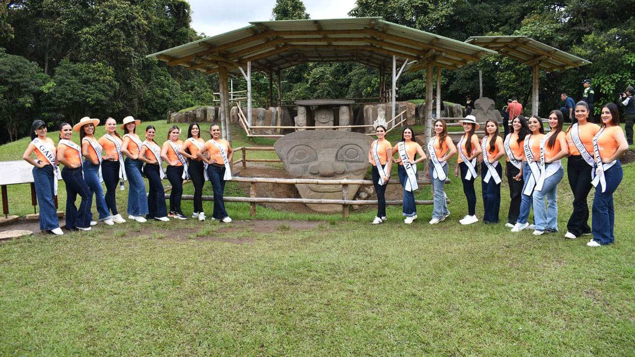 Reinado del Bambuco 2026: Candidatas exploran San Agustín