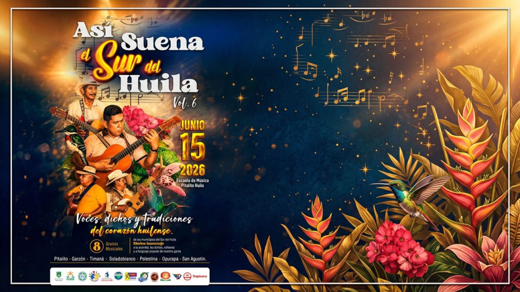 ¡Llegó el día! Pitalito resuena hoy con "Así Suena el Sur del Huila"