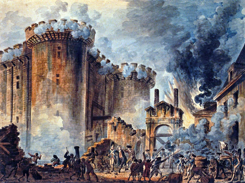 14 de julio: El día que cayó la Bastilla