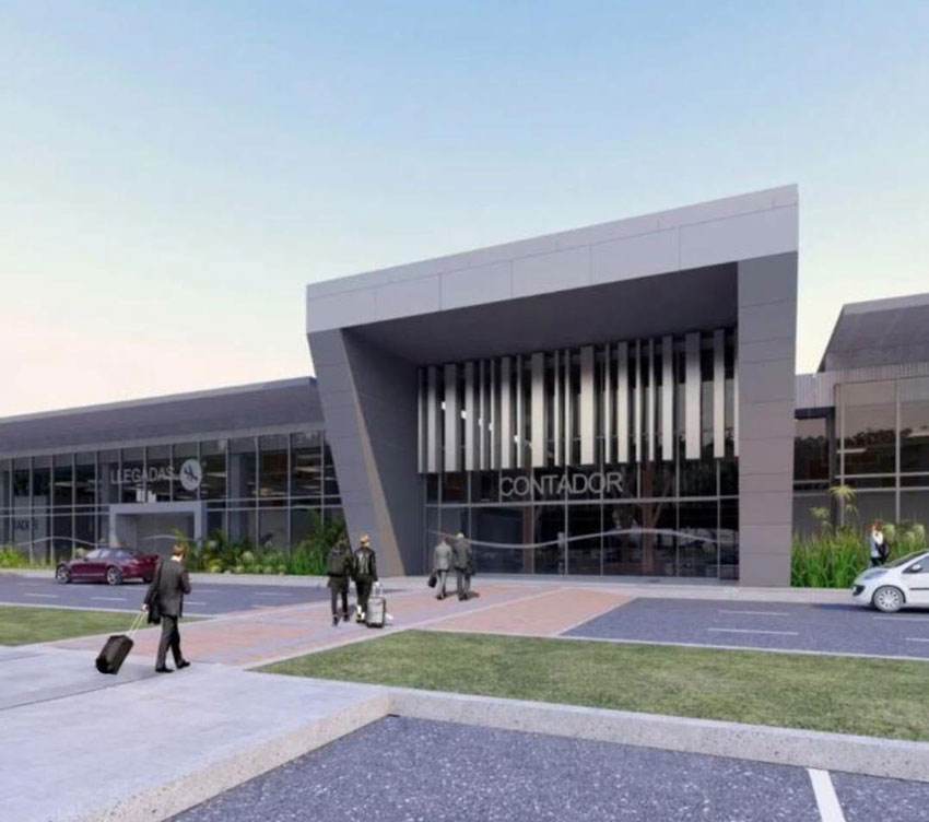 Aeropuerto Contador reinicia obras contra el reloj y sin dinero extra