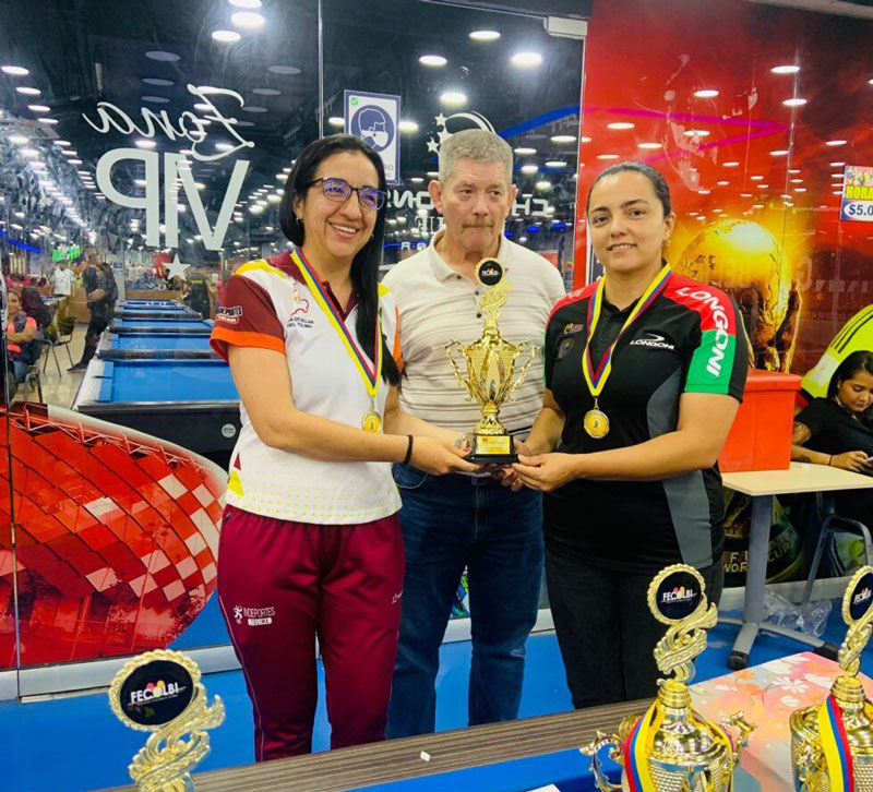 Andrea Cardona debuta hoy en el Mundial de Pool Bola 10