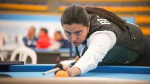 Andrea Cardona debuta hoy en el Mundial de Pool Bola 10