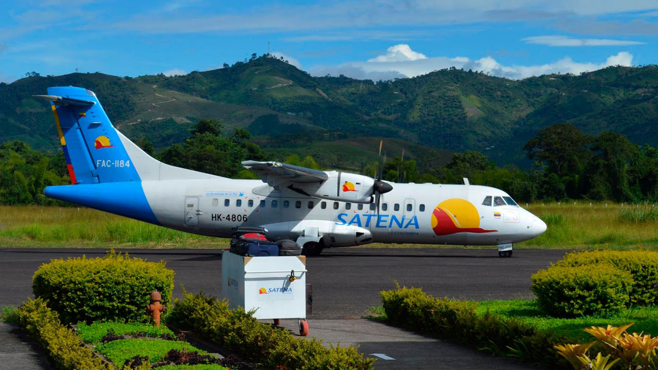 Cifras de transporte aéreo, Pitalito sube y Neiva cae