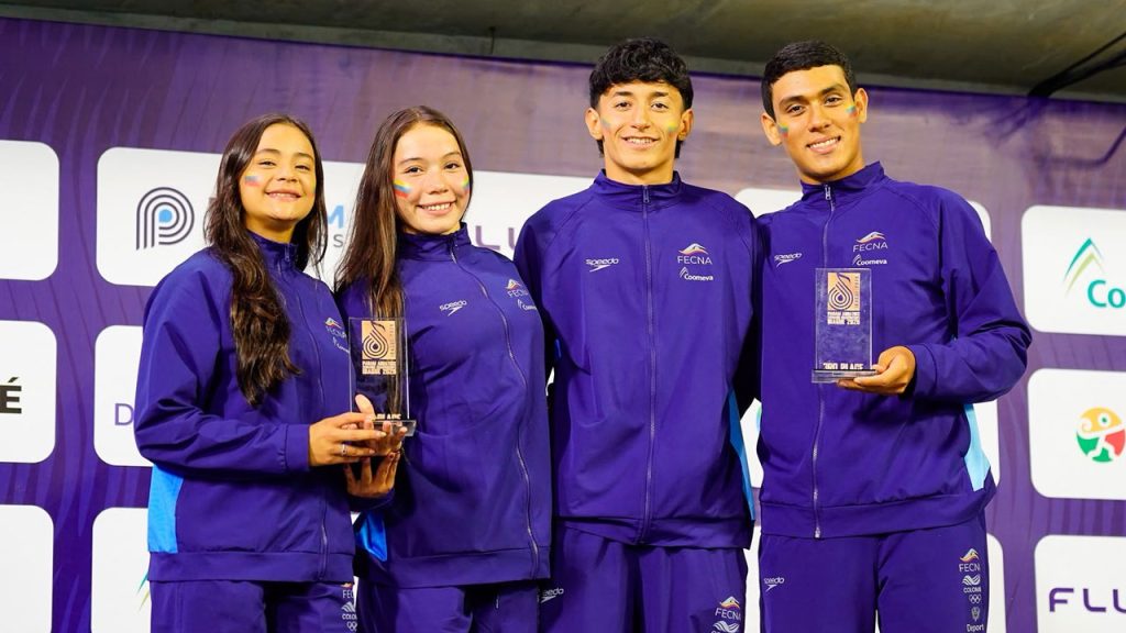 Colombia es campeón del Panam Aquatics en Ibagué