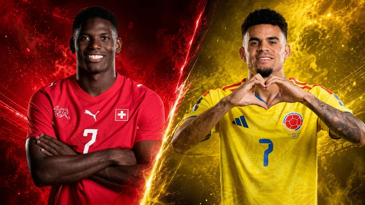 Colombia frente a Suiza por un pase a cuartos