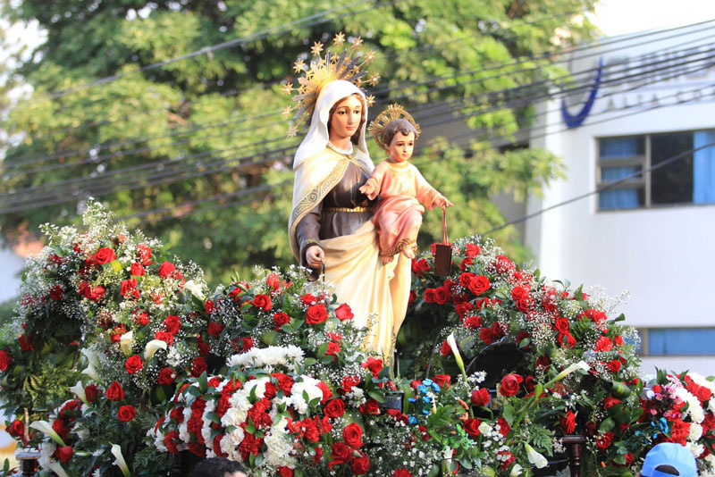 Devoción en movimiento. Pitalito se rinde ante la Virgen del Carmelo