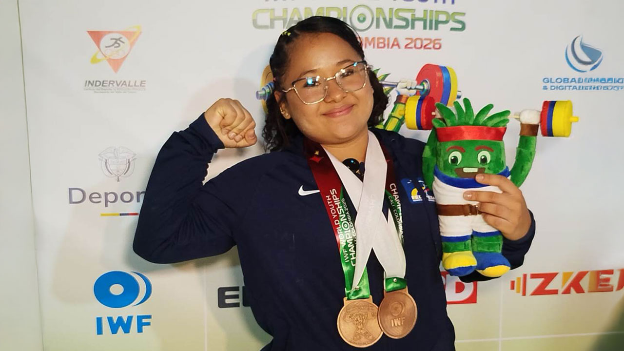 Halterofilia: Doble bronce Mundial en Cali