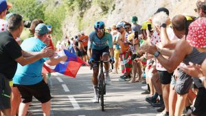 Harold Tejada se destacó en el Tour de Francia 2026