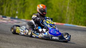 Huilense Sebastián Vanegas acelera en la Rok Cup