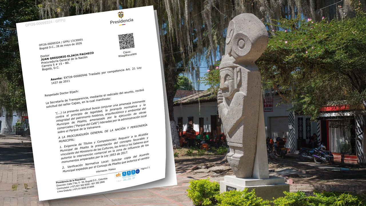 Presidencia escala a Procuraduría caso Parque La Valvanera