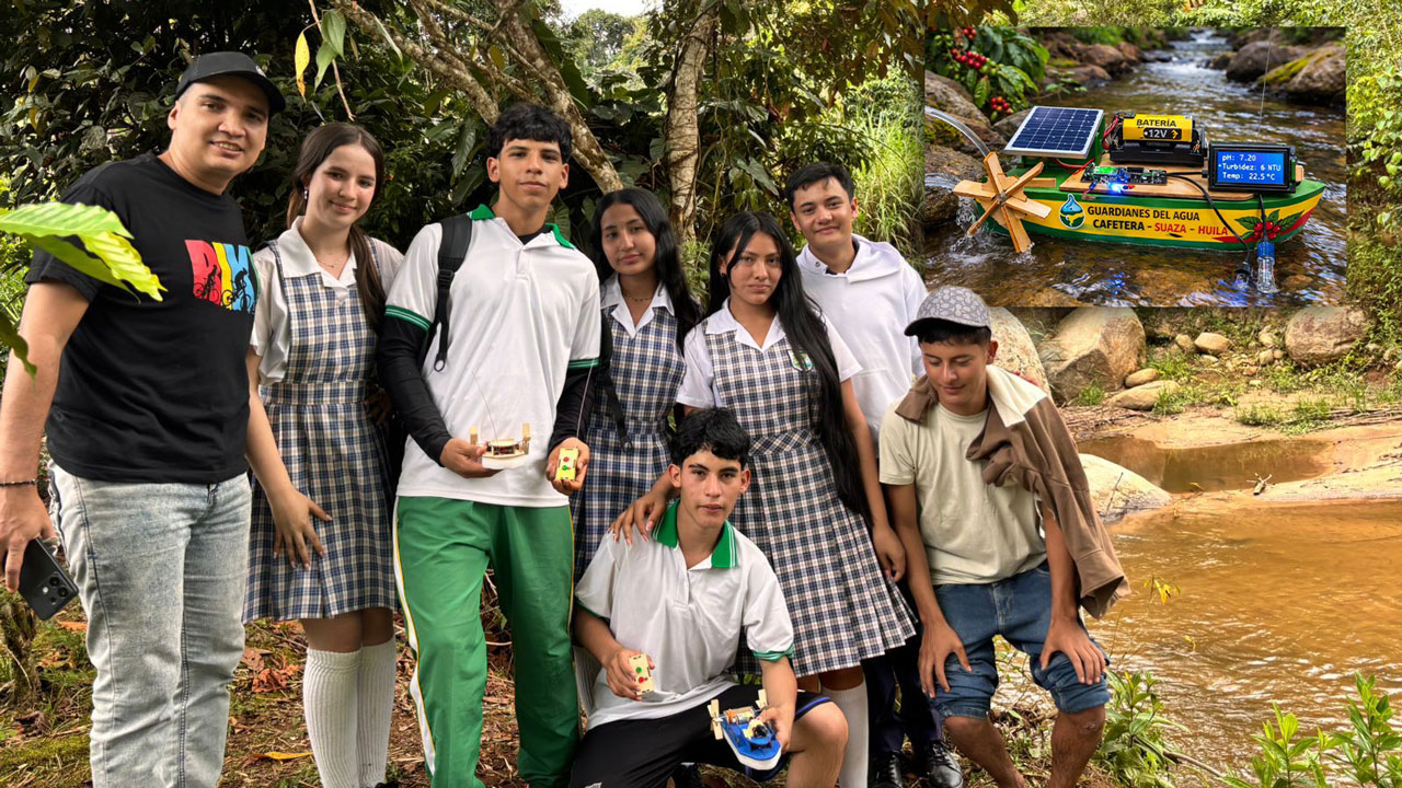 Prototipo inteligente vigila el agua cafetera en Suaza