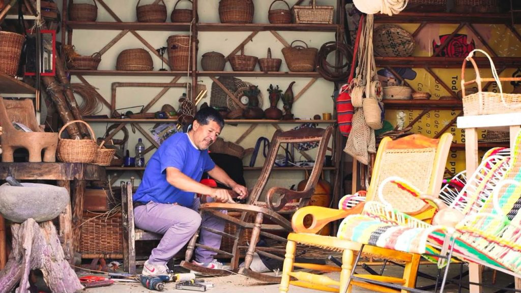 San Agustín y el arte de la cestería