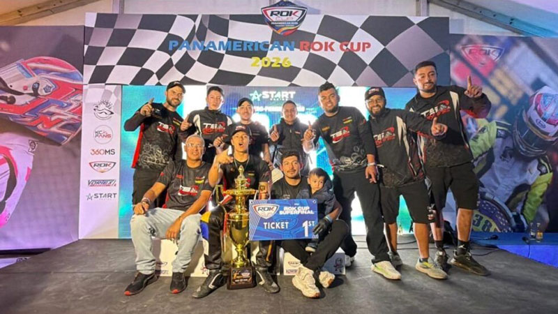 Sebas Vanegas es Campeón Panamericano ROK Cup 2026