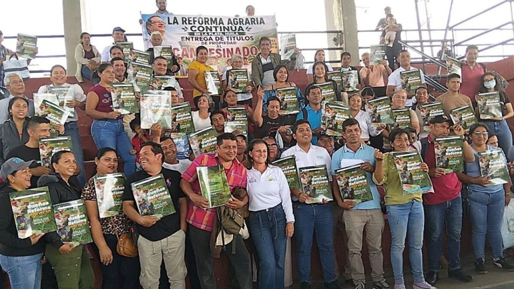 ANT entrega 121 títulos rurales en La Plata