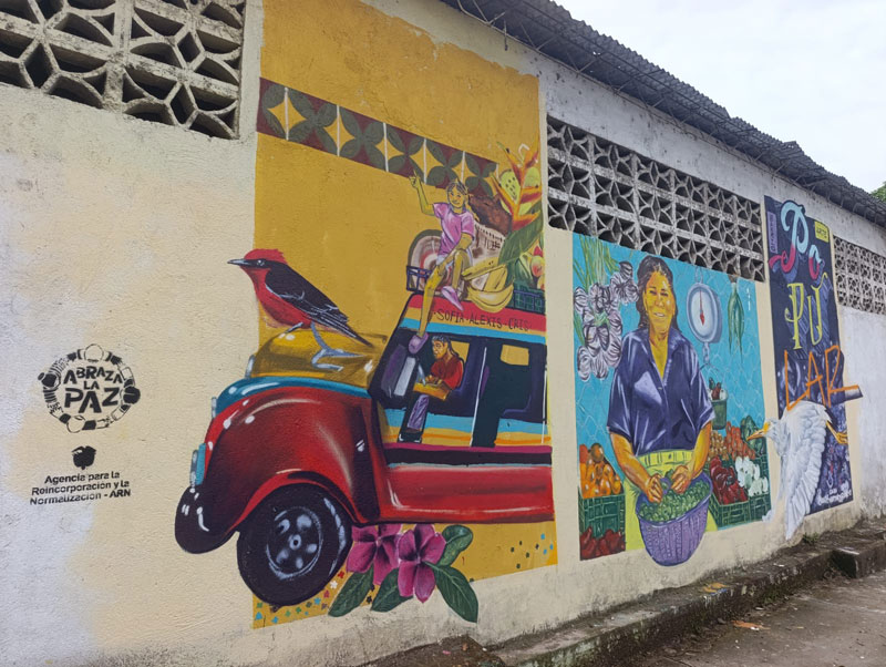 Arte urbano y paz: Pitalito se transforma