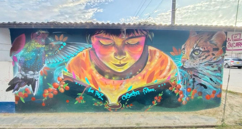 Arte urbano y paz: Pitalito se transforma
