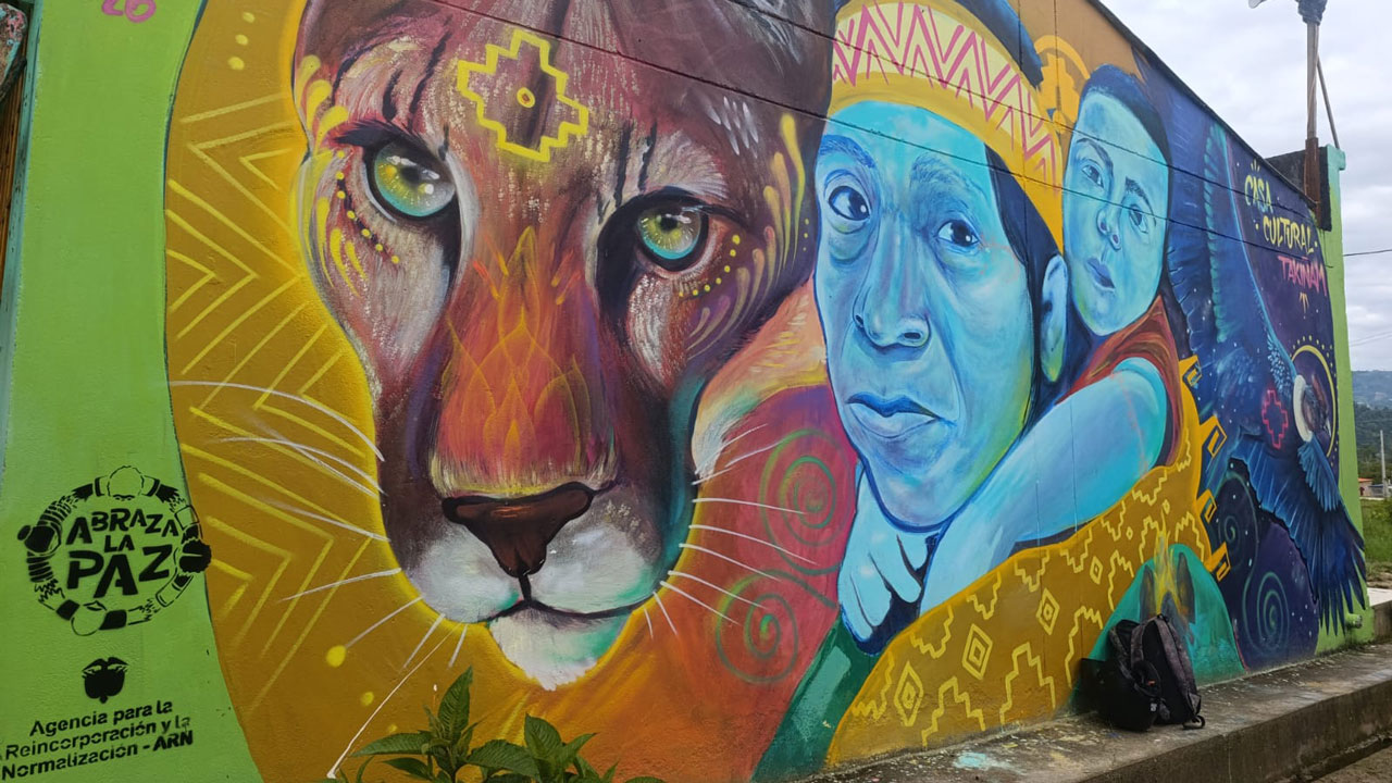 Arte urbano y paz: Pitalito se transforma