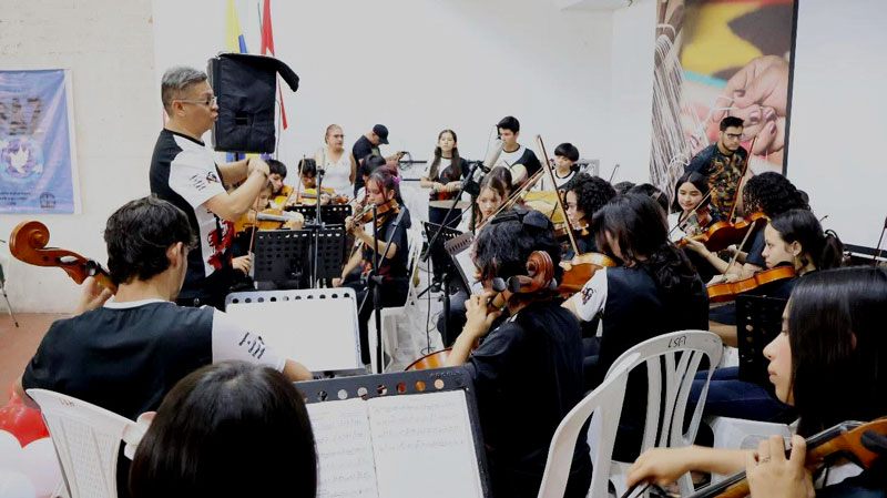 Concierto Liceísta por la Paz suma diez colegios