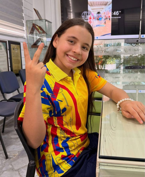 Denise Suárez gana bronce en el Mundial de Robótica