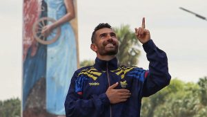 Éider Arévalo gana plata en su regreso a la marcha