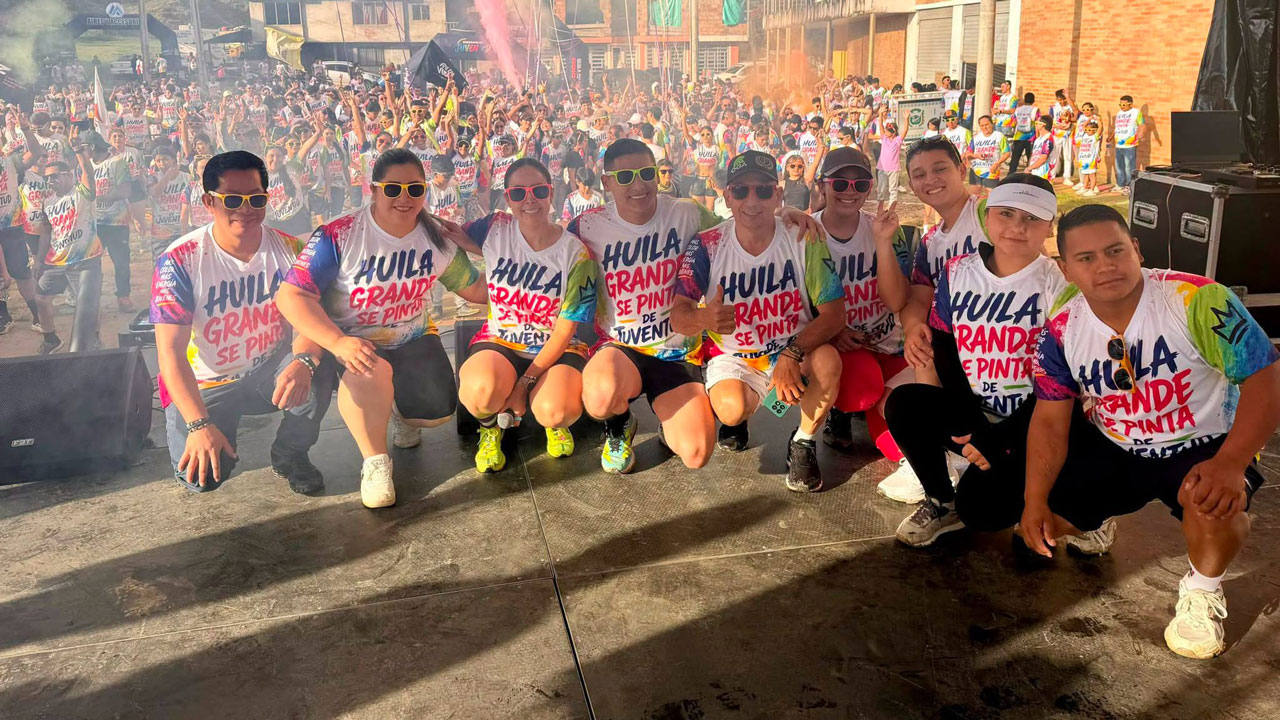El Huila se pinta de colores para celebrar el Mes de la Juventud