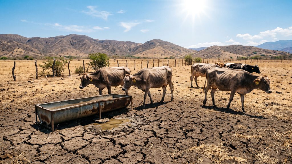 El Niño reduce 30% producción de leche en Huila