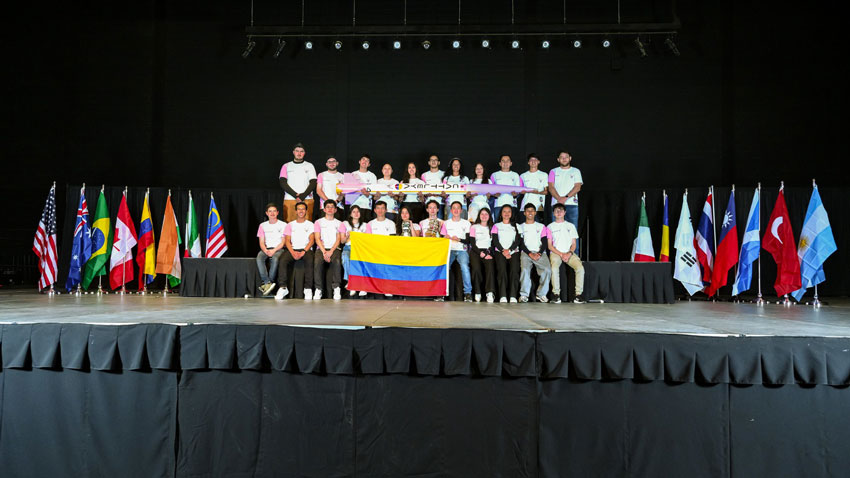 Estudiante laboyano y la UdeA conquistan podio mundial en cohetería