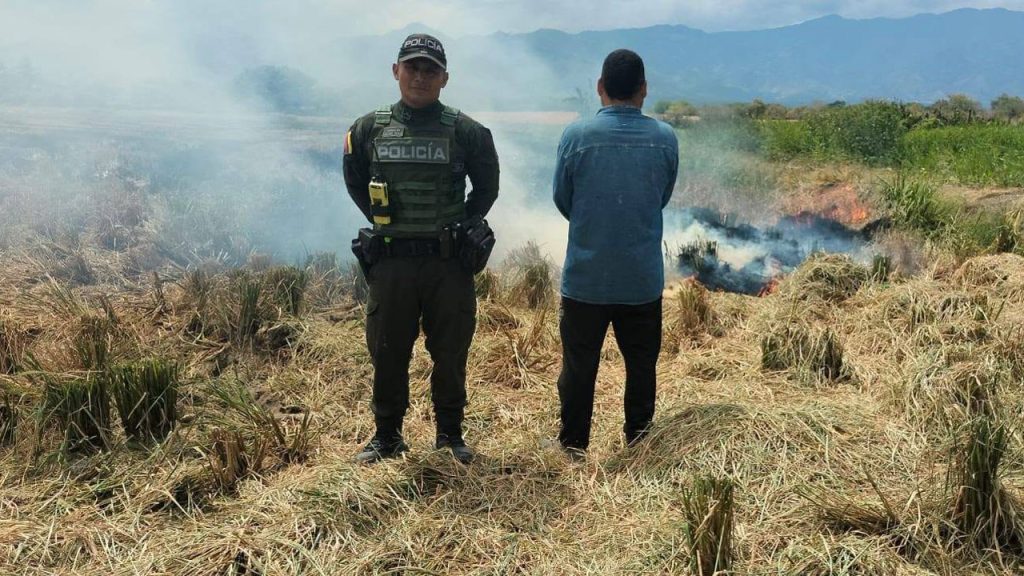 Incendios provocados amenazan ecosistemas en el Huila