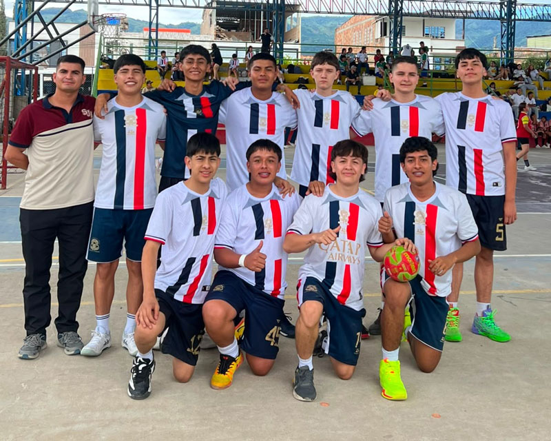 Instituto San Juan de Laboyos hace historia en el Balonmano de los Juegos Intercolegiados
