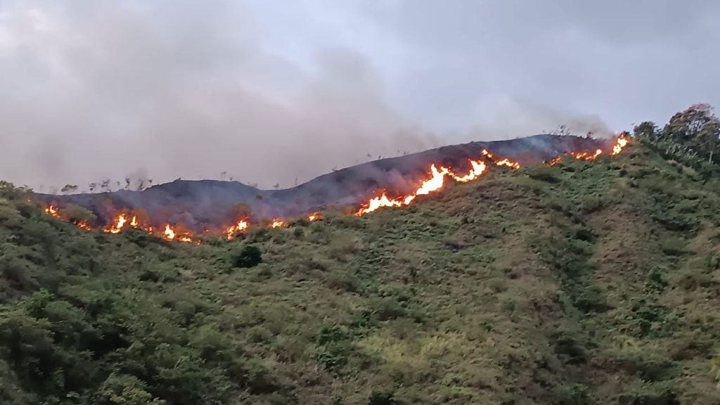 La alerta por amenaza de incendios forestales se expande a veintidós municipios del Huila