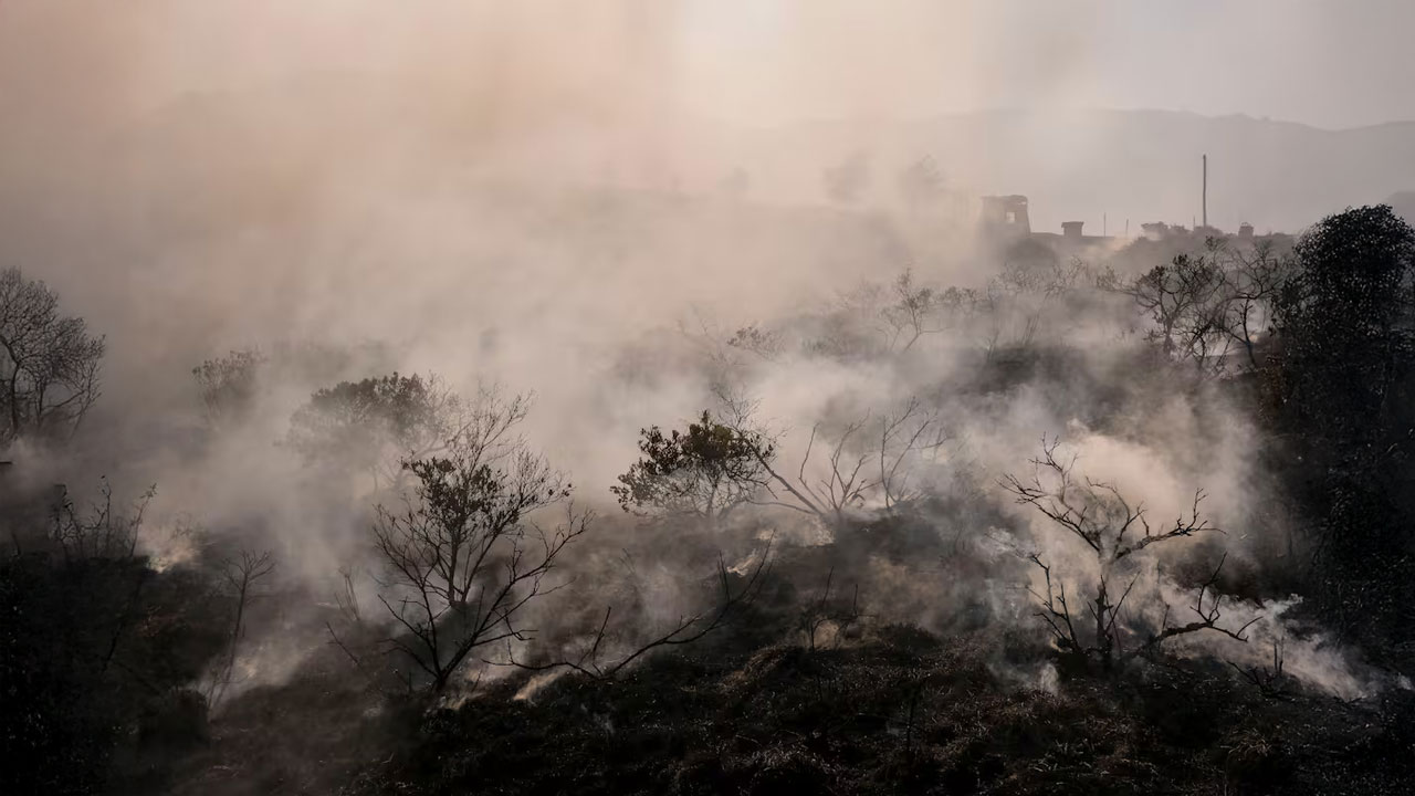 Lluvias mitigan voraces incendios en el Tolima