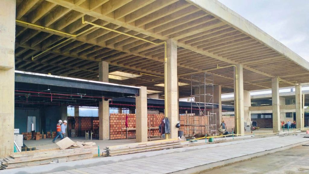 Obras del Aeropuerto Contador rozan el 80 por ciento de ejecución