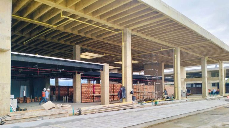 Obras del Aeropuerto Contador rozan el 80 por ciento de ejecución