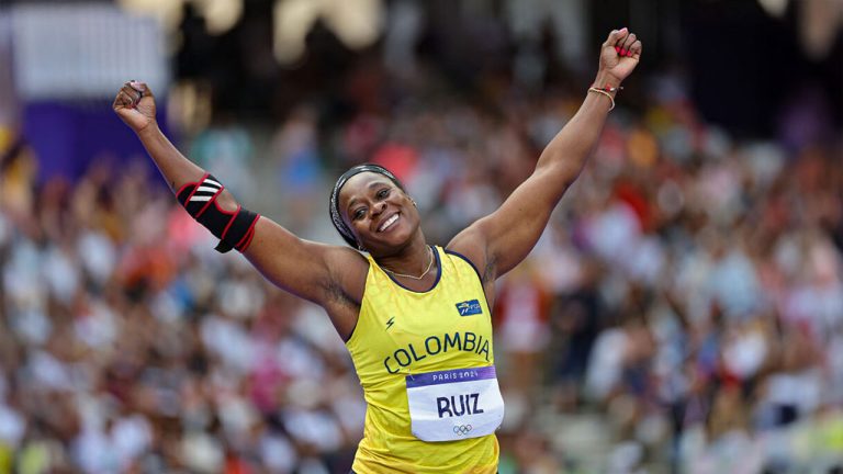 Flor Denis Ruiz: oro en jabalina en los Suramericanos