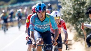 Harold Tejada se aferra al top 10 en la Vuelta a España