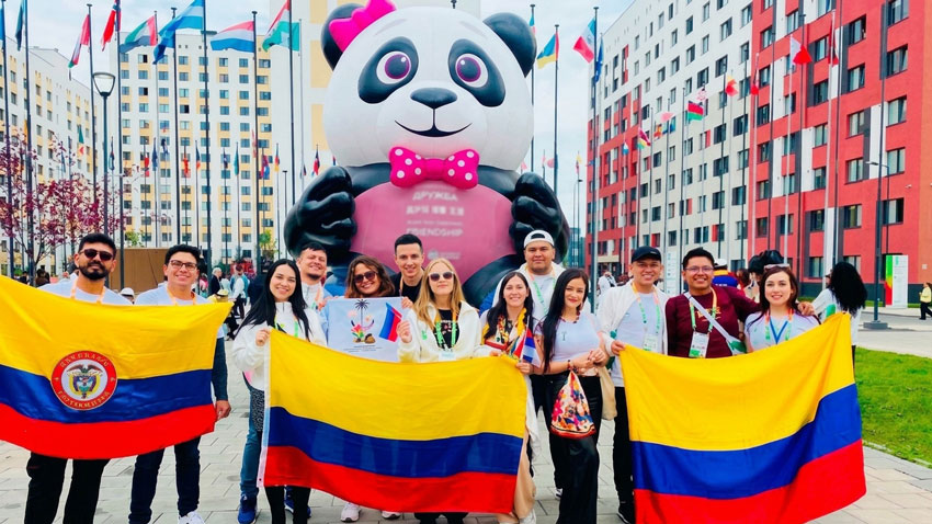 Pitalito se destacó en Rusia con café, chivas y cultura