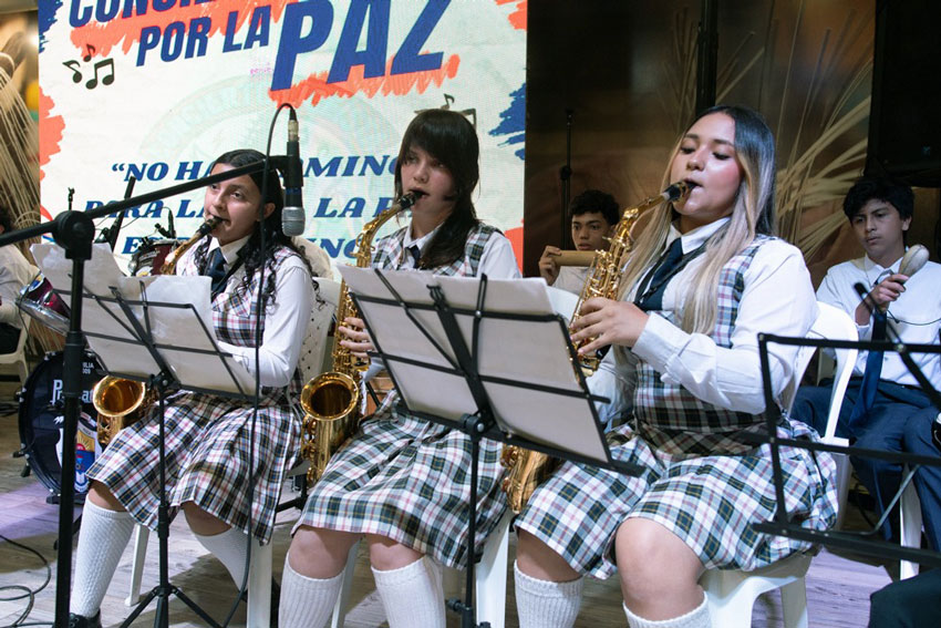 Pitalito vibra con el Concierto Liceísta por la paz