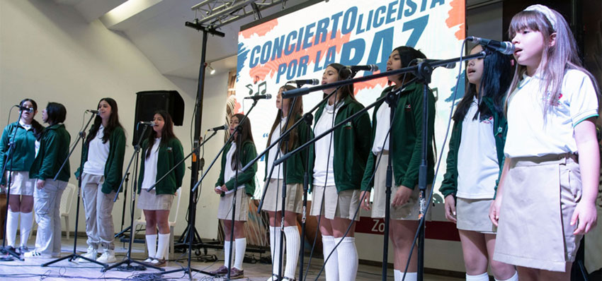 Pitalito vibra con el Concierto Liceísta por la paz