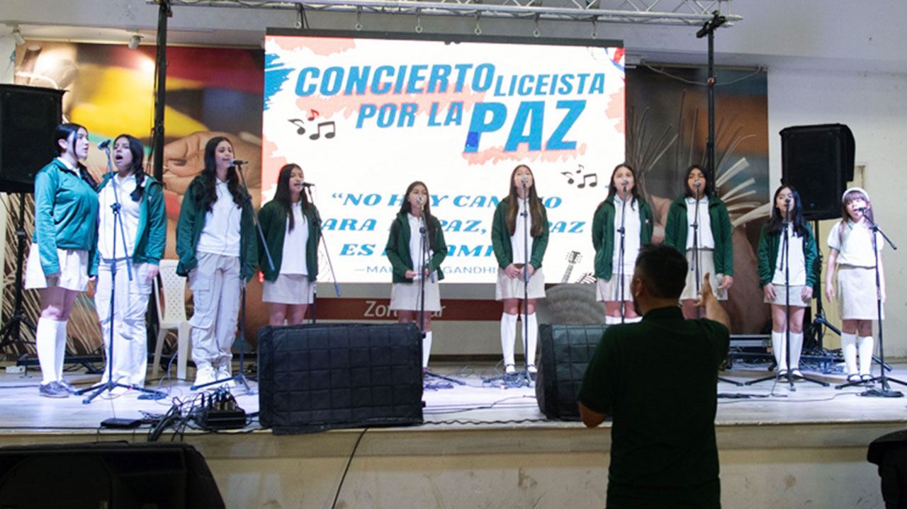 Pitalito vibra con el Concierto Liceísta por la paz