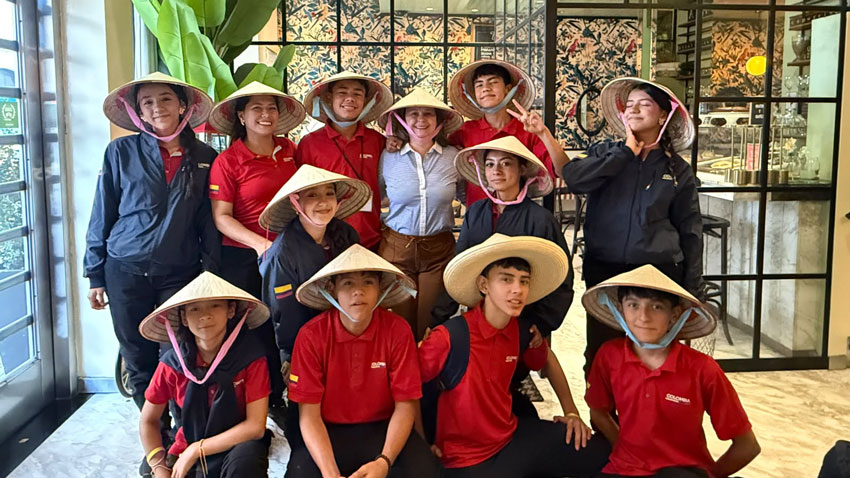 Regresaron los embajadores de Vietnam: El regreso de la delegación que dejó en alto el nombre de Colombia en Vietnam