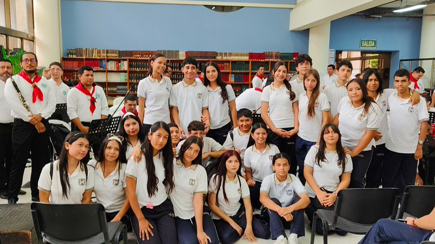 Rescate del patrimonio musical en aulas del Huila