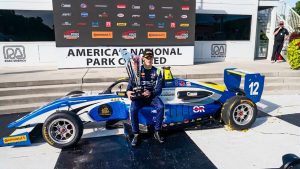 Tatán Garzón, el gran campeón de la USF2000