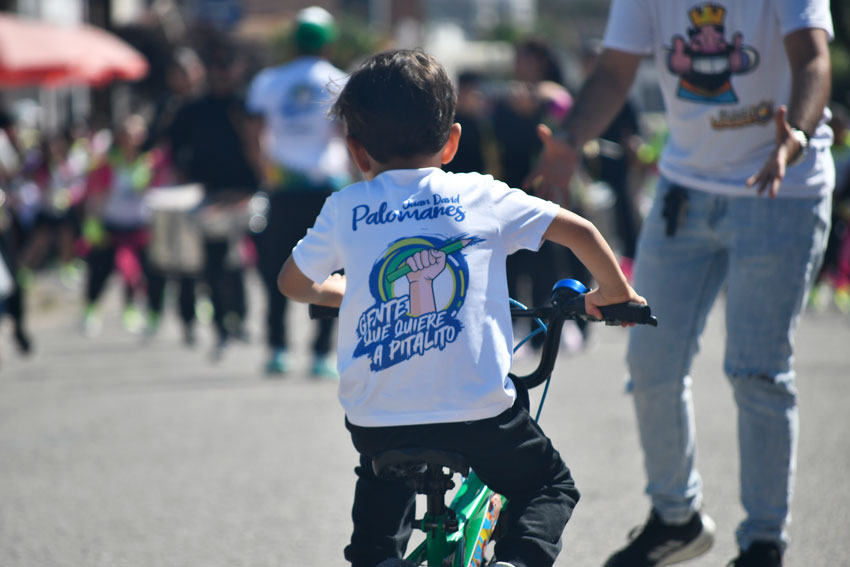 Vuelta a la Manzana: pedalea la niñez en Pitalito