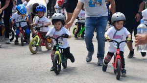 Vuelta a la Manzana: pedalea la niñez en Pitalito